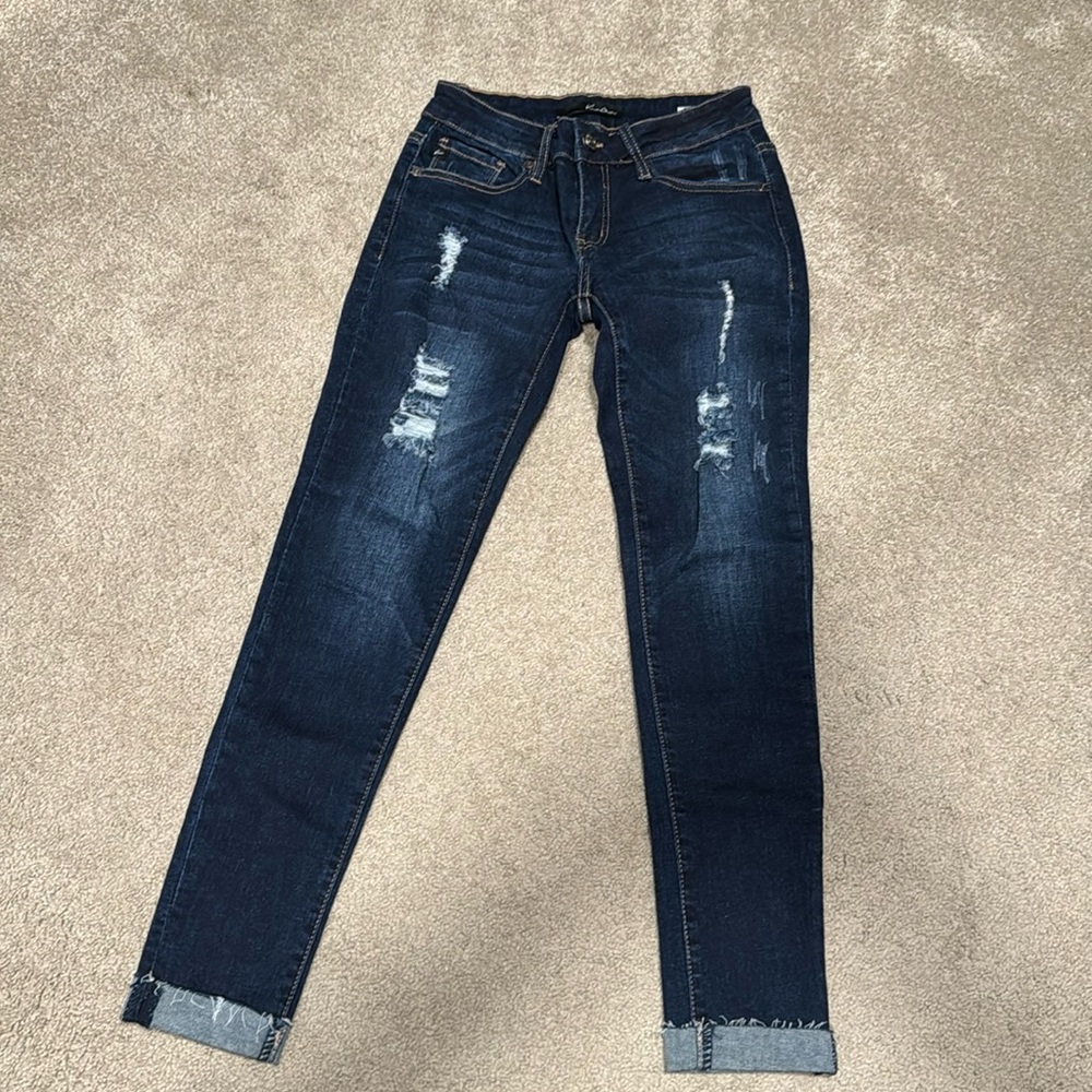 KanCan Mid Rise Skinny Jeans